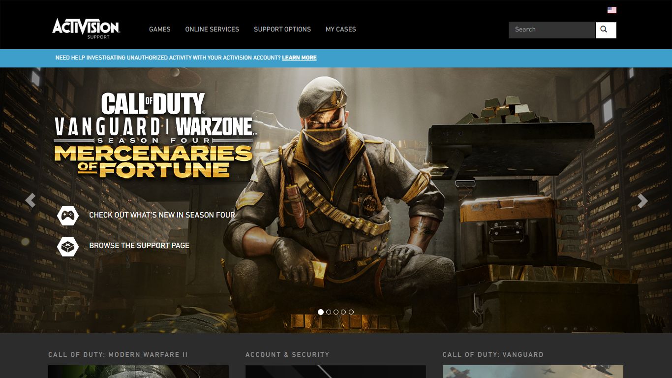 My Cases | Activision Support